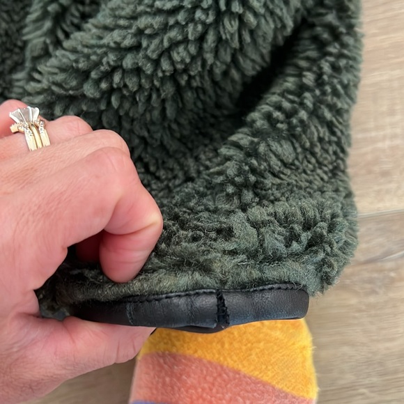 Anine bing Ryder faux fur jacket green - Picture 8 of 10